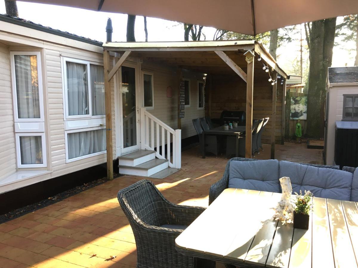 Prachtige Luxe Chalet Op De Veluwe Nabij Гундерло Екстер'єр фото